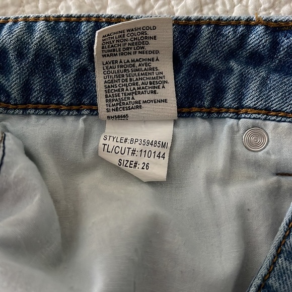 SUN & SHADOW Ripped High Rise Shorts - Picture 11 of 13